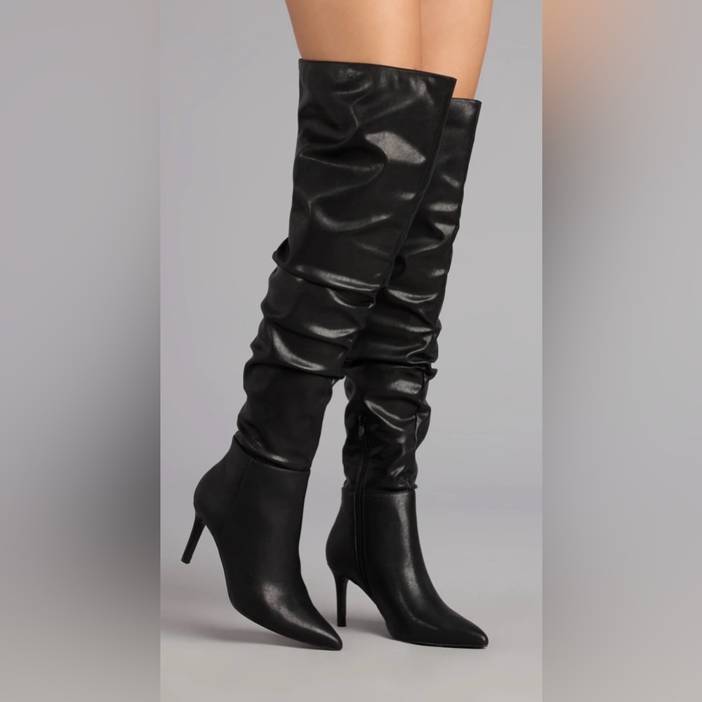 Windsor Elegant Black Women's Boots Size 5.5 NWT